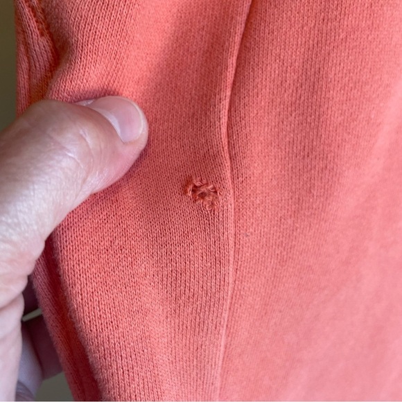 Lululemon Scuba Joggers Pockets Stretch Fabricc Drawstring Waist Size 6 Orange - Picture 2 of 6